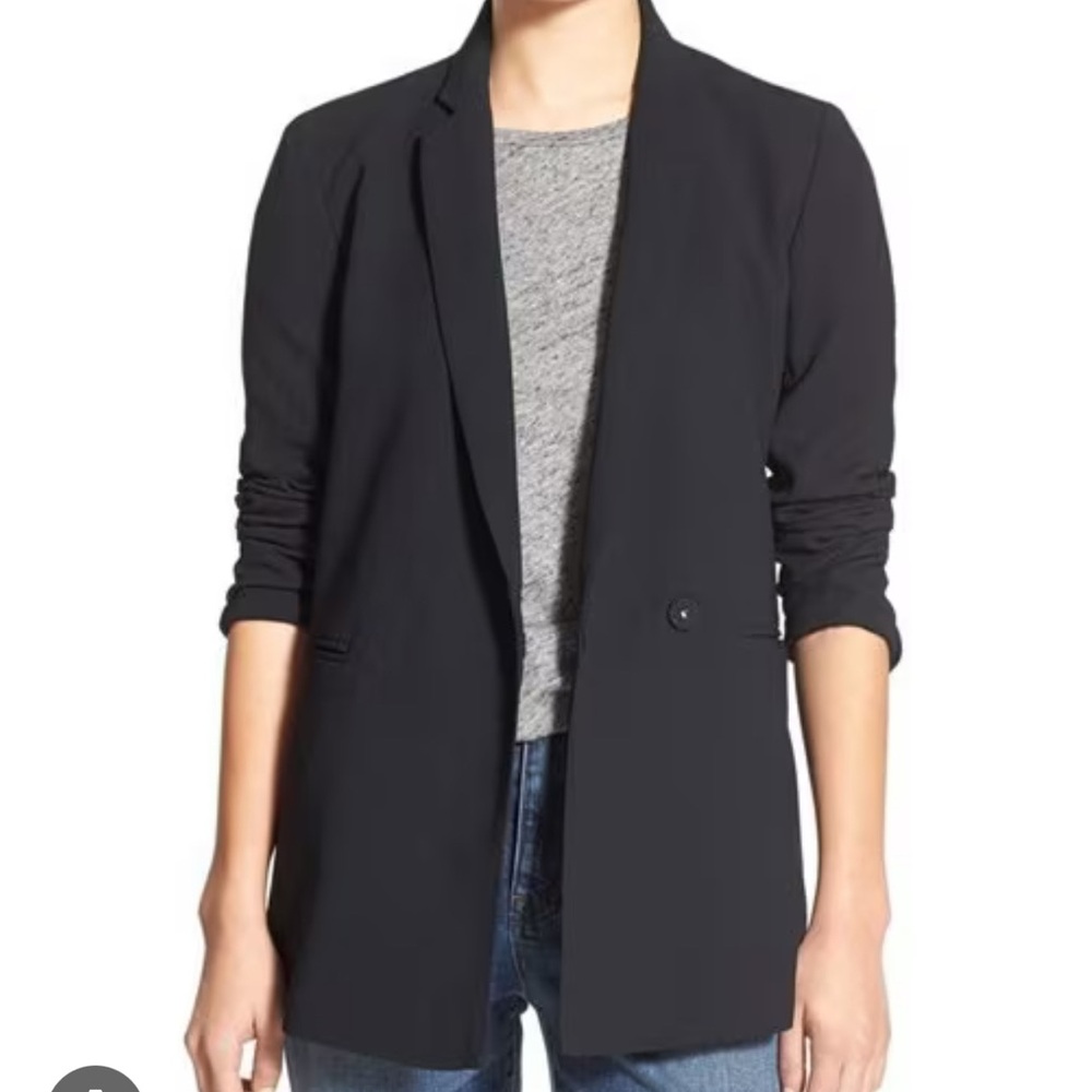 Madewell Lycee Black Blazer Suit Jacket Size 2